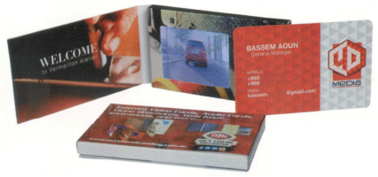 ビデオパンフレット　デジパビジネスカード